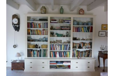 Boekenkast op maat gemaakt familie Verschuur