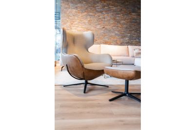 Cubic fauteuil met lage rugleuning