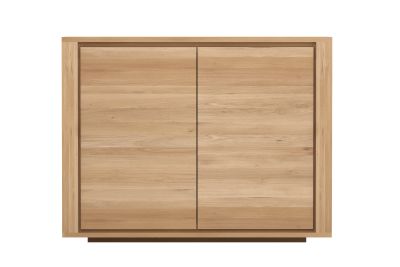 ETHNICRAFT OAK SHADOW SIDEBOARD-2 DOORS 109x45x84