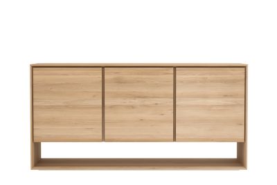 ETHNICRAFT OAK NORDIC SIDEBOARD-3 DOORS 158x45x78