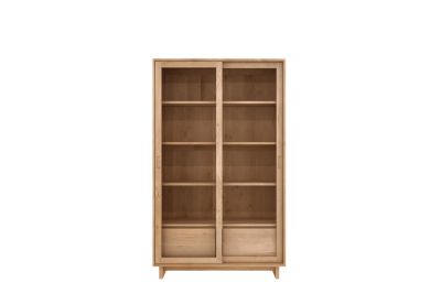 ETHNICRAFT WAVE CUPBOARD  2 DOORS-2 DRAWERS