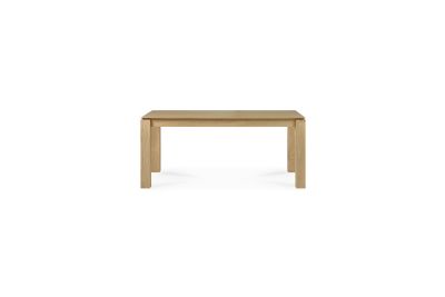 ETHNICRAFT OAK SLICE DINING TABLE 180x90x76