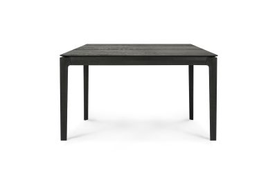 ETHNICRAFT BLACK OAK BOK DINING TABLE 140x80x76