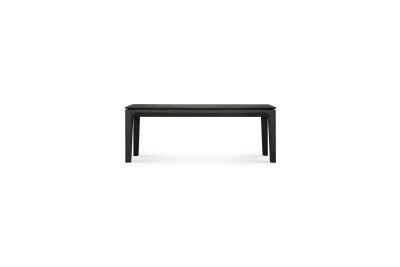 ETHNICRAFT BLACK OAK BOK BENCH 126x35x46 