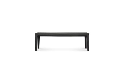 ETHNICRAFT BLACK OAK BOK BENCH 146x35x46 