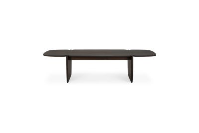 ETHNICRAFT MAHOGANY PI COFFEE TABLE 155x58x38