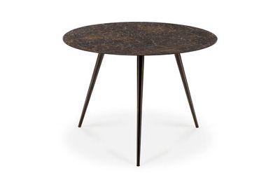 ETHNICRAFT LUNA COFFEE TABLE - LAVA WHISKY 50x50