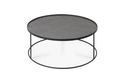  ETHNICRAFT TRAY ROUND COFFEE TABLE 93x93x38