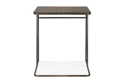 ETHNICRAFT ELLIPSE SIDE TABLE - UMBER 45x40x51