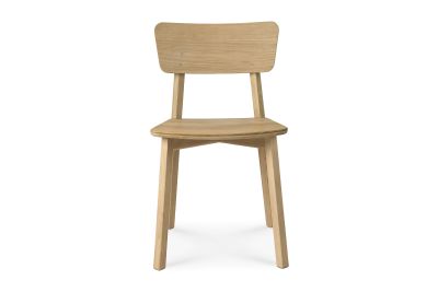 ETHNICRAFT OAK CASALE DINING CHAIR - GEVERNIST