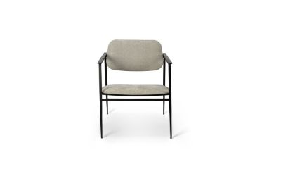ETHNICRAFT DC LOUNGE CHAIR - LIGHT GREY  