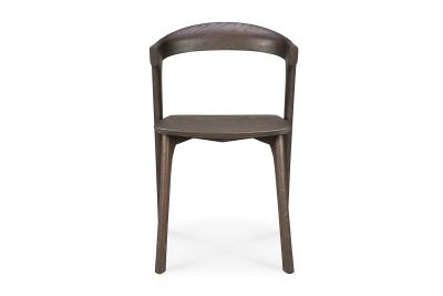 ETHNICRAFT BROWN OAK BOK DINING CHAIR 50x54x76