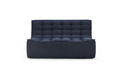ETHNICRAFT N701 SOFA-2 SEATER-GRAPHITE 140x91x76