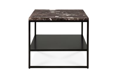 ETHNICRAFT STONE BLACK EMPERADOR SIDE TABLE 