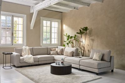 DOLCE VILTA / HOEKBANK / CHRONO LIGHTGREY 60