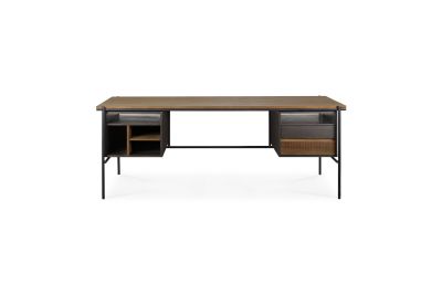 ETHNICRAFT OSCAR BUREAU MET LADES TEAK 200X90X76