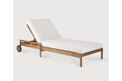 ETHNICRAFT JACK OUTDOOR VERSTELBAAR LIGBED | WHITE