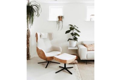 Cubic fauteuil met lage rugleuning