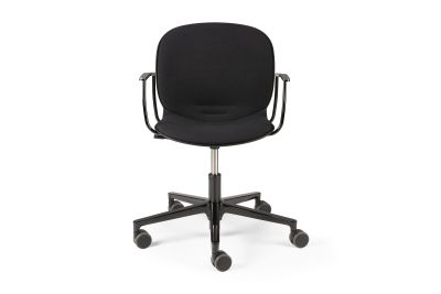 ETHNICRAFT RBM NOOR OFFICE CHAIR | BLACK