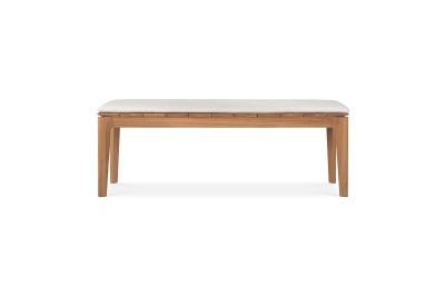 ETHNICRAFT BOK OUTDOOR BANK TEAK OFF WHITE