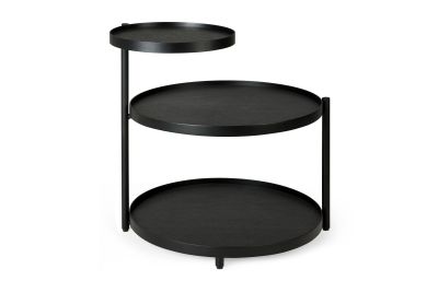 EHNICRAFT SWIVEL TRAY  BIJZETTTAFEL MET DIENBLAD 