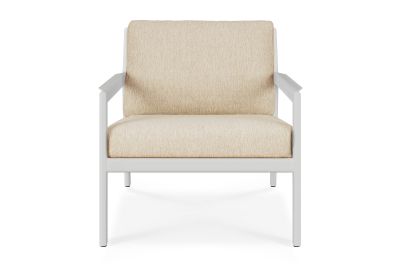 ETHNICRAFT JACK OUTDOOR LOUNGESTOEL ALUMINIUM NATU