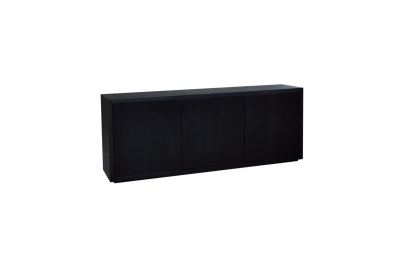 EDR091 Dressoir eiken rustiek PUUR/DUNE 3drs op pliNT 73x190x40