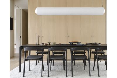 ETHNICRAFT BROWN BOK UITSCHUIFTAFEL 160-240x90x76