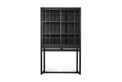 ETHNICRAFT BURUNG STORAGE CUPBOARD-2 SLIDING DOORS