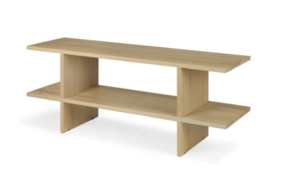 51789	Kabuki side table - oak - rectangular