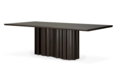 Sequence dining table - varnished mahogany