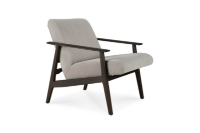 Aspekt lounge chair varnished teak Warm Ash Eco