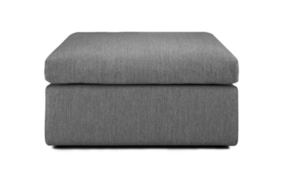 Mellow footstool - Granite Eco fabric