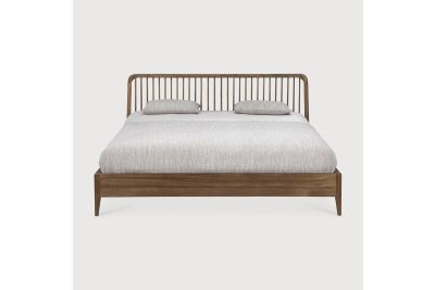 ETHNICRAFT TEAK SPINDLE BED  180 X 200 CM