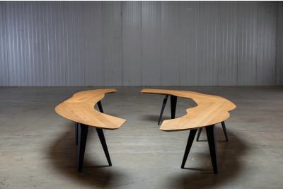 Texel eettafel bank links | Seuren Tafels