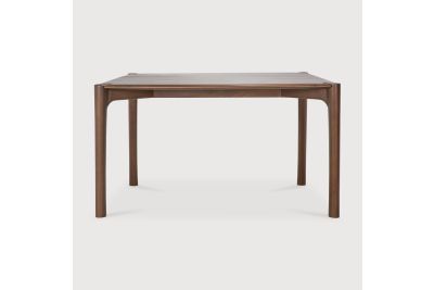 PI DINING TABLE - VARNISHED TEAK - BROWN