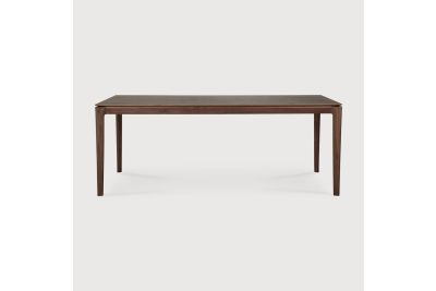 BOK DINING TABLE VARNISHED TEAK - BROWN 