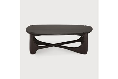 PI COFFEE TABLE - VARNISHED MAGHOGANY - DARK BROWN