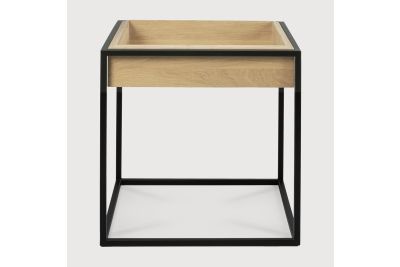 MONOLIT SIDE TABLE - OAK - SQUARE 