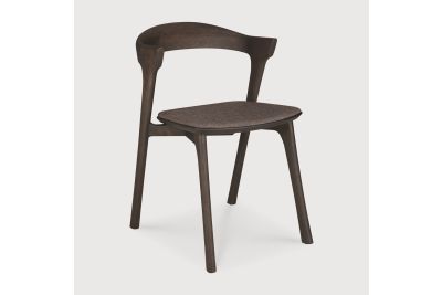 BOK DINING CHAIR - VARNISHED OAK - BROWN 