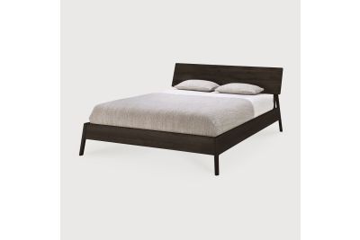 AIR BED - VARNISHED OAK - BROWN - MARTTRESS 