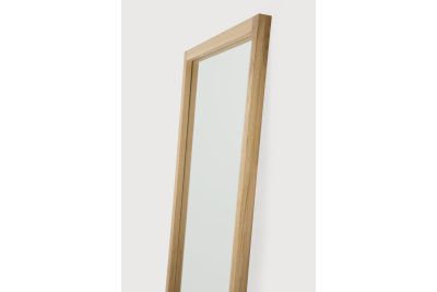 ETHNICRAFT LIGHT FRAME-FLOOR MIRROR-OAK 51299 