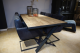 STEEL dining table 225 x 100 x 76 cm