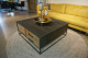 STEEL Coffee Table met 2 lades 100 x 100 x 40 cm