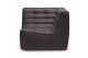 ETHNICRAFT N701 SOFA-CORNER-DARK GREY 91x91x76