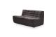 ETHNICRAFT N701 SOFA-2 SEATER-DARK GREY 140x91x76