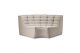 ETHNICRAFT N701 SOFA-ROUND CORNER-BEIGE 120