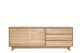 ETHNICRAFT OAK WAVE SIDEBOARD 2DOORS-3 DRAWERS 
