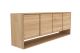 ETHNICRAFT OAK NORDIC SIDEBOARD-4 DOORS 210x45x78