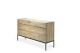 ETHNICRAFT OAK LIGNA SIDEBOARD 3 DOORS-3 DRAWERS